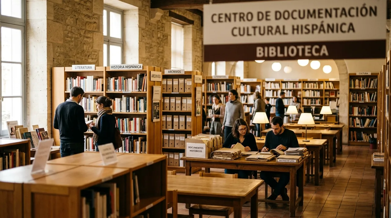 Centre documentaire et bibliothèque de l'Hispanothèque à Montpellier
