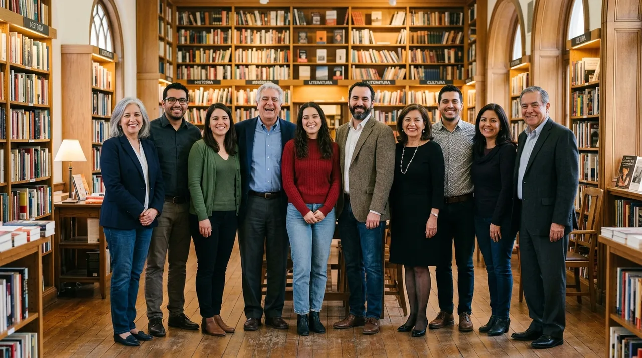 Membres du bureau exécutif et équipe de gouvernance de l'Hispanothèque